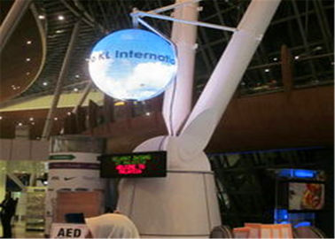Çin P4.8 Konser / Etkinlik Reklamcılığı için Küresel LED Ball Display Tam Renkli Tedarikçi