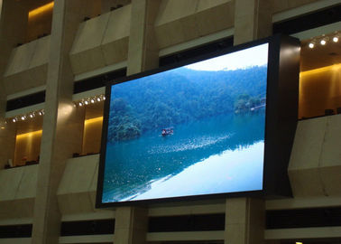 Çin P8mm Dış Mekan LED Reklamcılık Ekranları, 1R1G1B LED Video Duvar ekranı Tedarikçi
