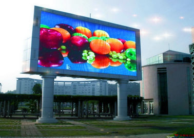 Çin Suya Dayanıklı Sabit P10 Dış Mekan LED Reklamcılık Reklam Panoları Demiryolları / Havaalanları için Tedarikçi
