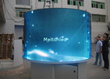 Çin Geniş Görüş Açılı P6mm Esnek Kavisli LED Ekranlı Video Ekran Panelleri Tedarikçi