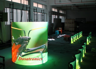 Çin Özel Alüminyum Esnek LED Video Duvar, P6 Eğimli LED Ekran Yüksek Tanımlı Tedarikçi