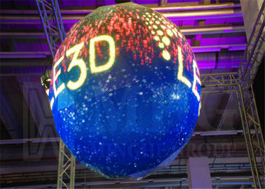 Çin Konferans / Etkinlik için HD P3 mm LED Ball Display, Küresel Led Ekran Tedarikçi